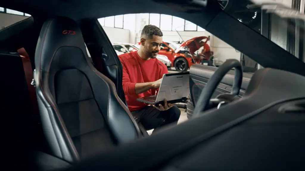 Porsche specialist workshop